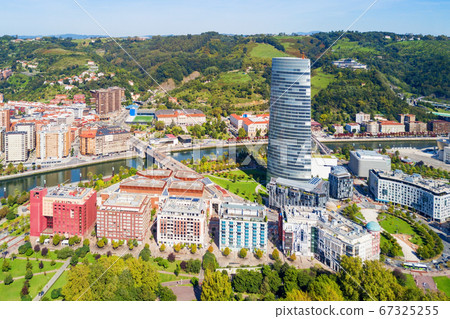 Bilbao aerial panoramic view, Spain Bilbao aerial panoramic view, Spain 67325255