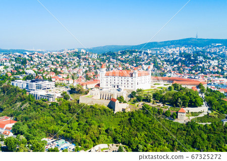 Bratislava aerial panoramic view Bratislava aerial panoramic view 67325272