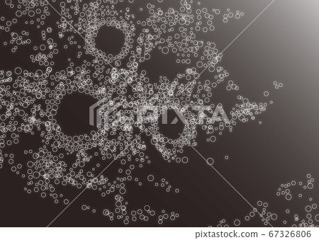 Bubble image background material 67326806
