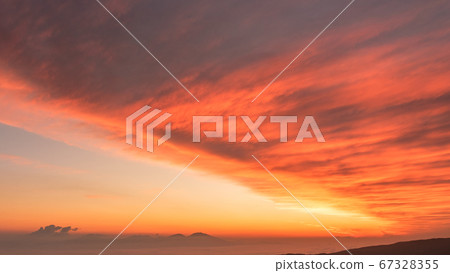 Dawn on the Kurumayama Plateau Dawn on the Kurumayama Plateau 67328355