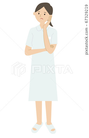 nurse, registered nurse, vector - Stock Illustration [67329219] - PIXTA