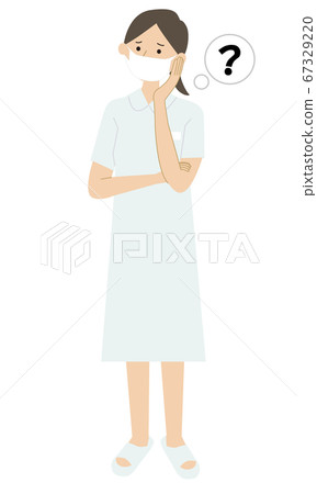 護士 矢量 沉思的 67329220