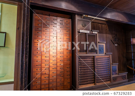 Kameyama City, Mie Prefecture Seki Machinami Museum Exhibition Japanese-style room staircase 67329283