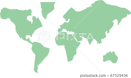 World map icon illustration World map icon illustration 67329436