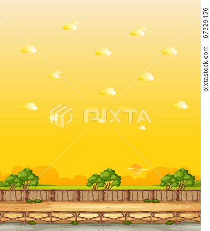Vertical nature scene or landscape countryside 67329456