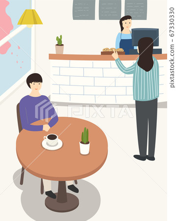Cafe illustration Cafe illustration 67330330