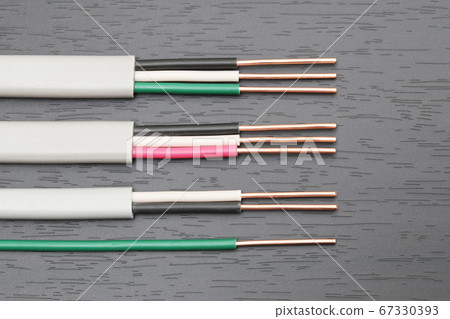 電氣工作用 VVF 電纜(3 種)和地線 電氣工作用 VVF 電纜(3 種)和地線 67330393
