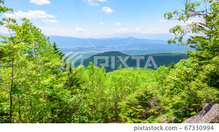 初夏的立山登山：Menokami Chaya（立山登山嘴）路線的風景 67330994