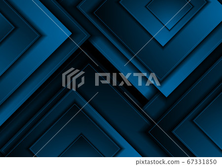 Dark blue squares geometric material abstract Dark blue squares geometric material abstract 67331850