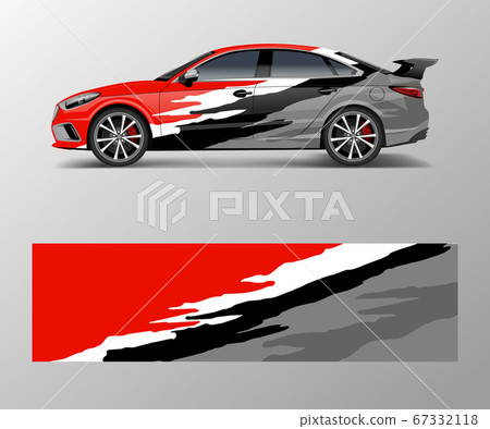 modern racing car wrap strip for racing sport car 67332118