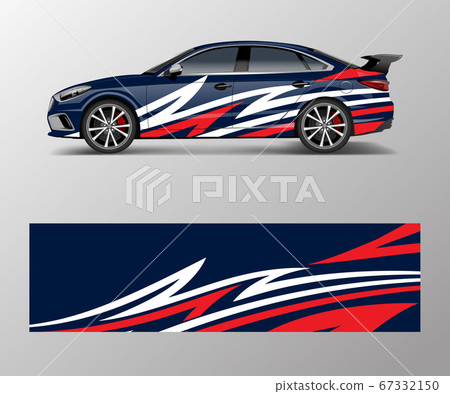 Racing car wrap design. wrap design for custom Racing car wrap design. wrap design for custom 67332150