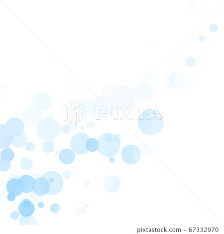 Bubbles Unique Blue Bright Vector Background 67332970