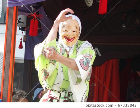 Hyottoko Dance of the festival 67335842