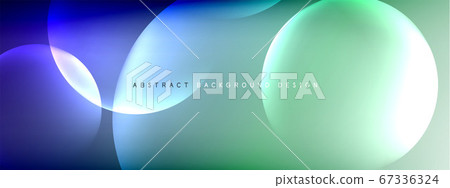 Vector abstract background liquid bubble circles on fluid gradient with shadows and light effects. Shiny design templates for text Vector abstract background liquid bubble circles on fluid gradient with shadows and light effects. Shiny design templates for text 67336324