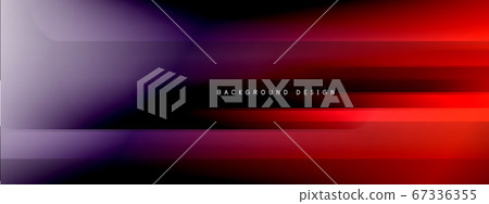 Motion concept neon shiny lines on liquid color gradients abstract backgrounds. Dynamic shadows and lights templates for text 67336355