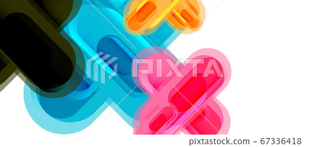 Modern vector glass cross shape abstract technology background for cover, placard, poster, banner or flyer Modern vector glass cross shape abstract technology background for cover, placard, poster, banner or flyer 67336418