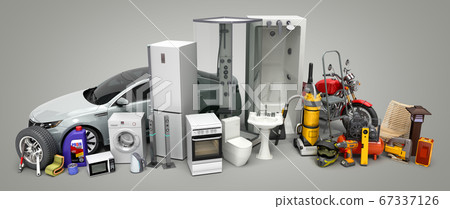 hypermarket products concept various seeing 67337126