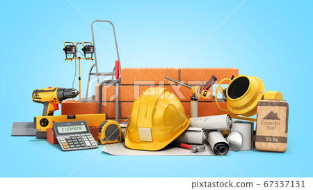 modern construction costing concept hard hat modern construction costing concept hard hat 67337131