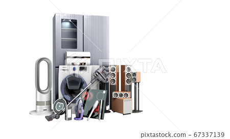 Home appliances E commerce or online shopping Home appliances E commerce or online shopping 67337139