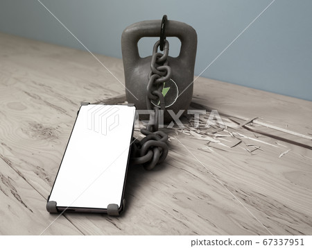 phone attachment concept the phone is attached to 67337951