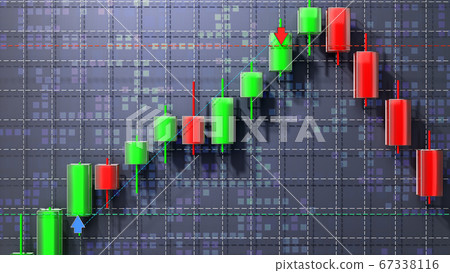 Business candle stick graph chart of stock market Business candle stick graph chart of stock market 67338116