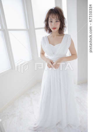 婚禮鮑勃短髮型女日本人 67338384