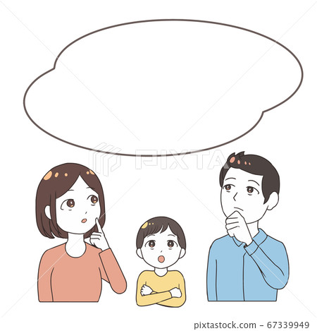 與家人一起思考（語音泡沫） 67339949
