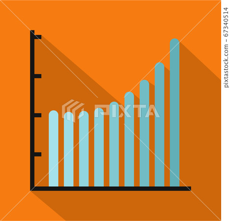Business diagram icon vector flat - Stock Illustration [67340514] - PIXTA