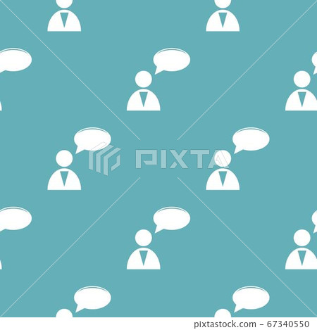 Speaker pattern seamless blue Speaker pattern seamless blue 67340550