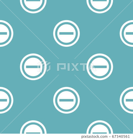Minus pattern seamless blue Minus pattern seamless blue 67340561