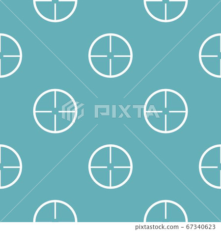 Aim pattern seamless blue-插圖素材 [67340623] - PIXTA圖庫