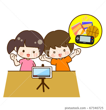 Youtuber man and woman 67340725