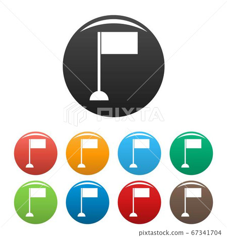 Flag icons set vector Flag icons set vector 67341704