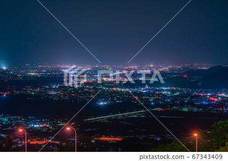 從壽壽SA [長野縣]看的讚科吉德拉的夜景 67343409