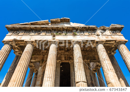 Temple of Hephaestus in Ancient Agora, Athens, 67343847