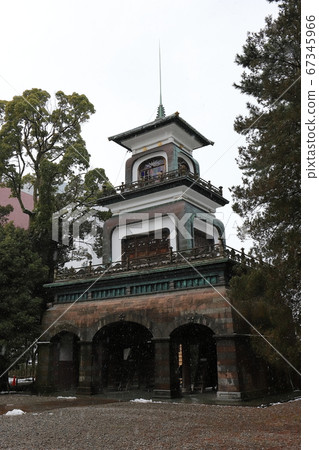 Ishikawa Kanazawa Oyama Shrine Shinmon 67345966