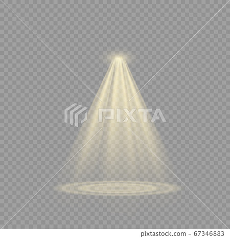 Spotlight light effect. 67346883