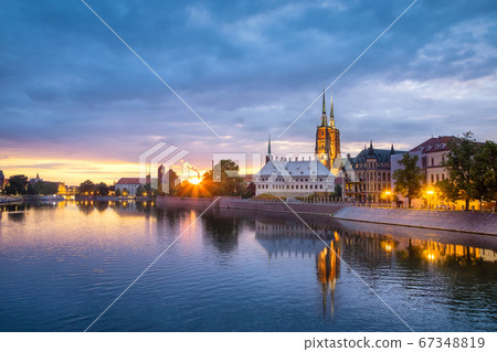 Cathedral Island (Ostrow Tumski) in Wroclaw, 67348819