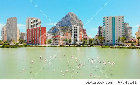 Urban skyline of Calpe 67349141