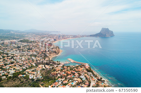Aerial photography panoramic image Calpe Aerial photography panoramic image Calpe 67350590