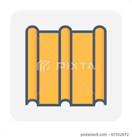 roofing material icon roofing material icon 67352672