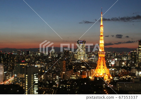 東京的夜景 東京的夜景 67353337