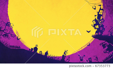 Purple halloween background Purple halloween background 67353773