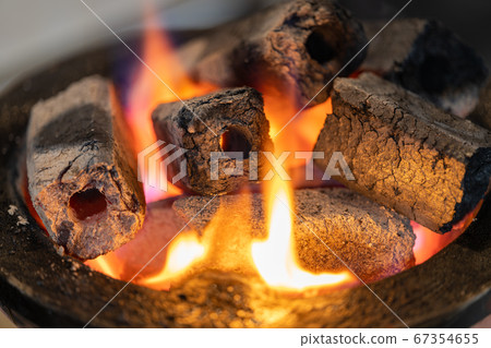 Oga charcoal fired with seven wheels Oga charcoal fired with seven wheels 67354655
