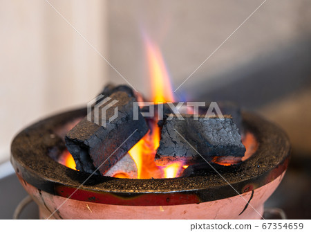 Oga charcoal fired with seven wheels Oga charcoal fired with seven wheels 67354659