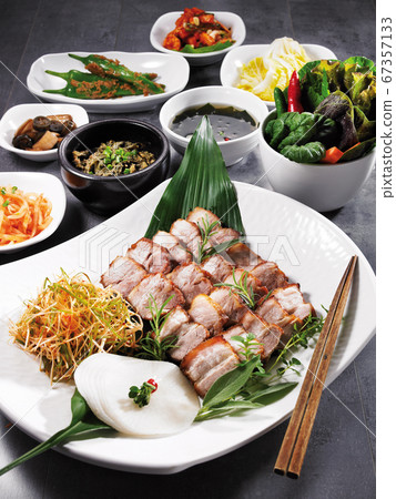 Bossam, Herb Bossam,, Pork, 67357133