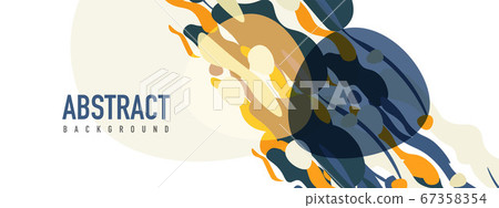 Trendy liquid style shapes abstract design, dynamic vector background for placards, brochures, posters, web landing pages, covers or banners Trendy liquid style shapes abstract design, dynamic vector background for placards, brochures, posters, web landing pages, covers or banners 67358354