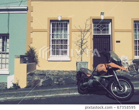 Cityscape of Bocaap district in Cape Town Cityscape of Bocaap district in Cape Town 67358595