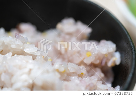 Milled rice freshly cooked Milled rice freshly cooked 67358735