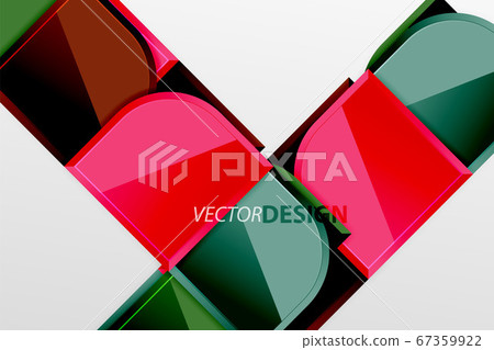 Glossy glass squares with round elements geometric composition. Abstract geometric background with 3d effect composition For Wallpaper, Banner, Background, Card, Book Illustration, landing page Glossy glass squares with round elements geometric composition. Abstract geometric background with 3d effect composition For Wallpaper, Banner, Background, Card, Book Illustration, landing page 67359922
